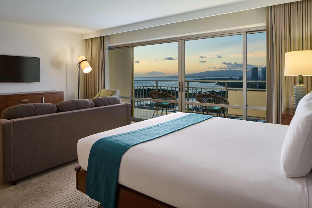 Luxury Sunset Junior Suite with Ocean View and Kitchen interior